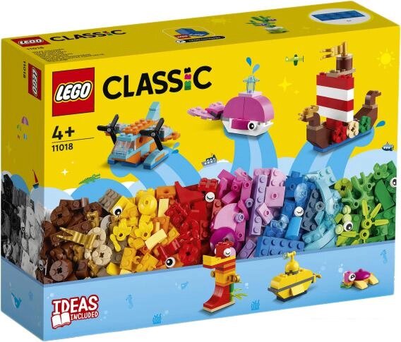 Конструктор LEGO Classic 11018 Творческое веселье в океане от компании Интернет-магазин marchenko - фото 1