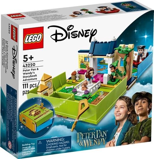 Конструктор LEGO Disney 43220 Приключение Питера Пэна и Венди по сборнику рассказов от компании Интернет-магазин marchenko - фото 1