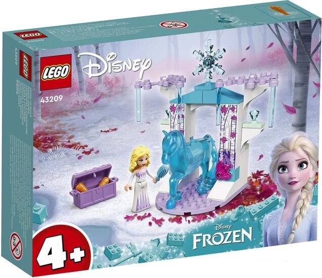 Конструктор LEGO Disney Princess 43209 Ледяная конюшня Эльзы и Нокка от компании Интернет-магазин marchenko - фото 1