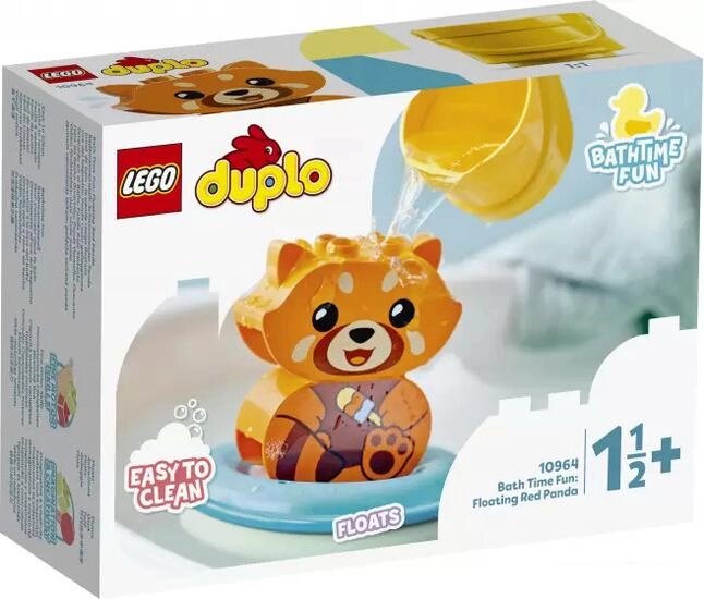 Конструктор LEGO Duplo 10964 Приключения в ванной: Красная панда на плоту от компании Интернет-магазин marchenko - фото 1