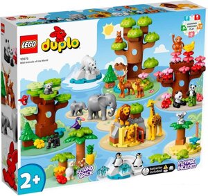 Конструктор LEGO Duplo 10975 Дикие животные мира