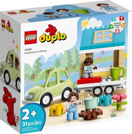 Конструктор LEGO Duplo 10986 Семейный дом на колесах от компании Интернет-магазин marchenko - фото 1