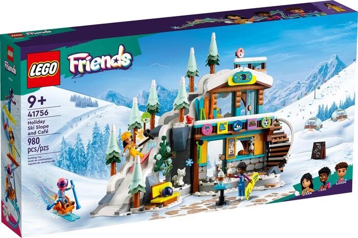 Конструктор LEGO Friends 41756 Каникулы: Лыжная трасса и кафе от компании Интернет-магазин marchenko - фото 1