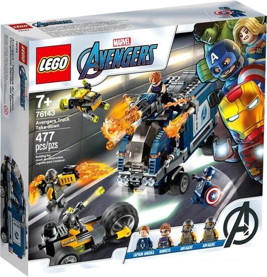 Конструктор LEGO Marvel Avengers 76143 Мстители: Нападение на грузовик от компании Интернет-магазин marchenko - фото 1