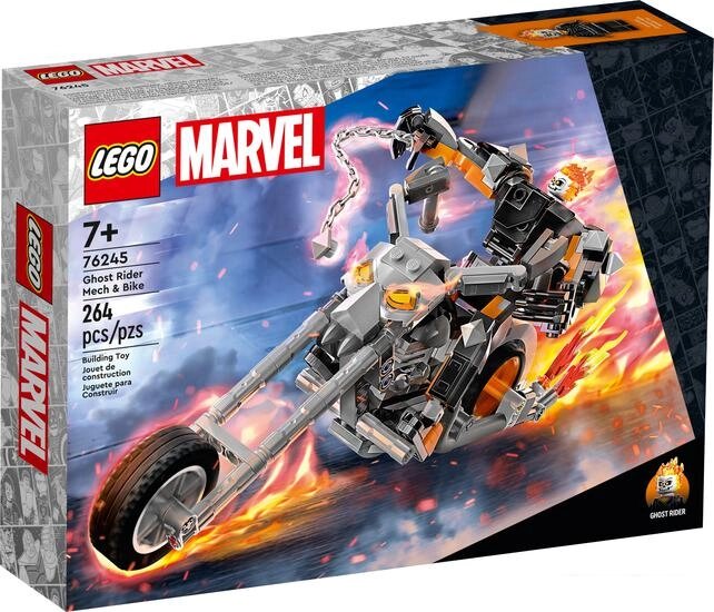 Конструктор LEGO Marvel Super Heroes 76245 Робот и мотоцикл Призрачного Гонщика от компании Интернет-магазин marchenko - фото 1