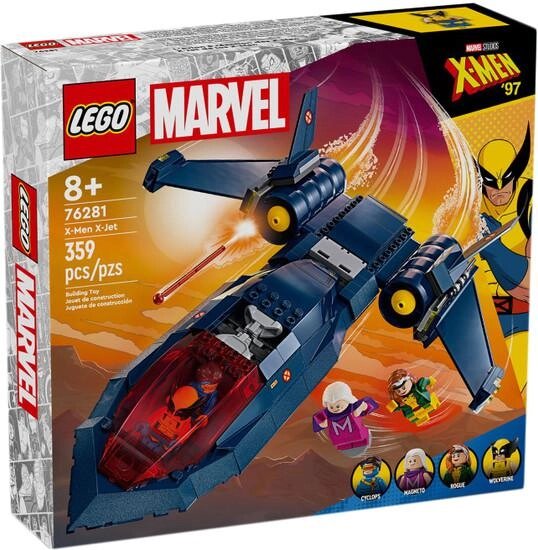 Конструктор LEGO Marvel Super Heroes 76281 Истребитель X-Jet Людей Икс от компании Интернет-магазин marchenko - фото 1