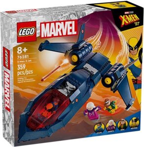 Конструктор LEGO Marvel Super Heroes 76281 Истребитель X-Jet Людей Икс