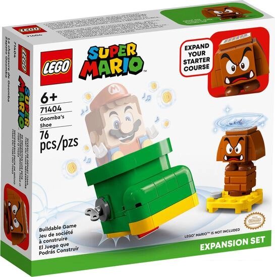 Конструктор LEGO Super Mario 71404 Дополнительный набор Ботинок Гумбы от компании Интернет-магазин marchenko - фото 1