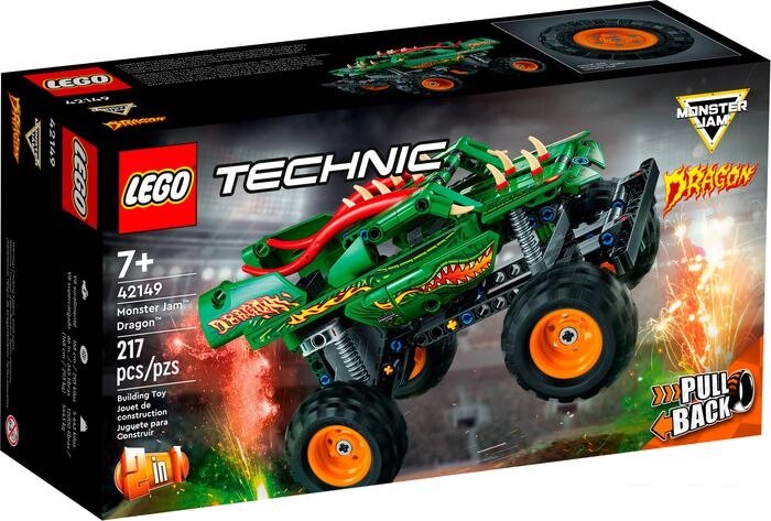 Конструктор LEGO Technic 42149 Монстр Джем Дракон от компании Интернет-магазин marchenko - фото 1