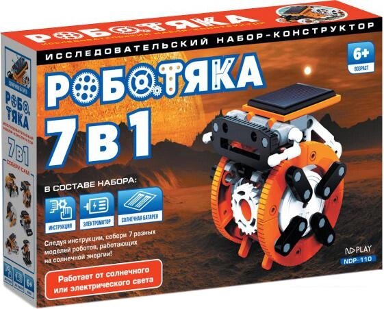 Конструктор ND Play Роботяка 7 в 1 NDP-110 от компании Интернет-магазин marchenko - фото 1