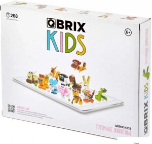 Конструктор QBRIX Kids Тотемные животные