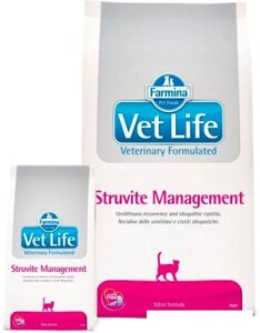 Корм для кошек Farmina Vet Life Struvite Management 2 кг