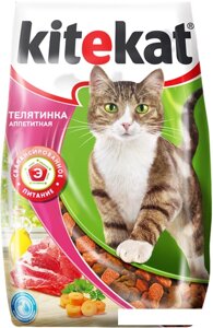 Корм для кошек Kitekat Телятинка аппетитная 1.9 кг