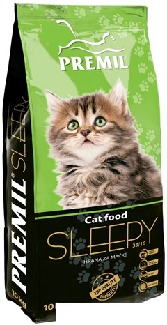 Корм для кошек Premil Sleepy 10 кг от компании Интернет-магазин marchenko - фото 1