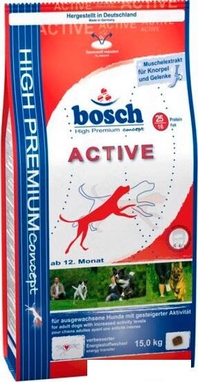 Корм для собак Bosch Active 15 кг от компании Интернет-магазин marchenko - фото 1