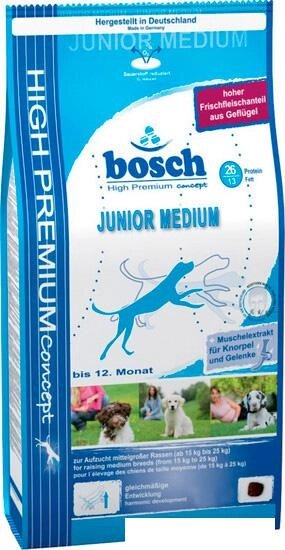 Корм для собак Bosch Junior Medium 3 кг от компании Интернет-магазин marchenko - фото 1