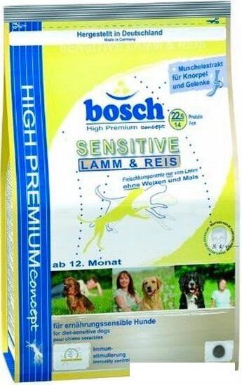 Корм для собак Bosch Sensitive Lamb & Rice 3 кг от компании Интернет-магазин marchenko - фото 1