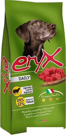 Корм для собак Eryx Daily Lamb 15 кг от компании Интернет-магазин marchenko - фото 1