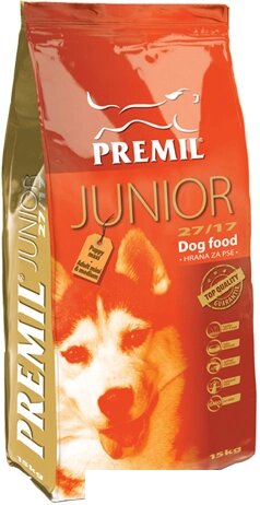 Корм для собак Premil Junior 15 кг от компании Интернет-магазин marchenko - фото 1