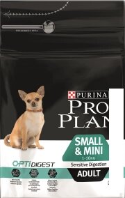 Корм для собак Pro Plan Adult Small & Mini Sensitive Digestion 3 кг от компании Интернет-магазин marchenko - фото 1