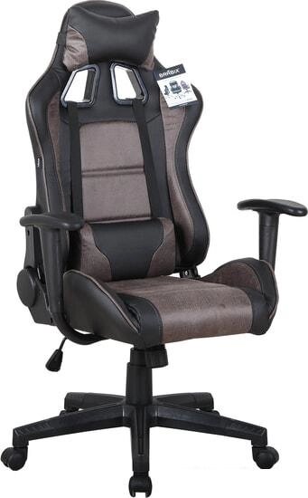 Кресло Brabix GT Racer GM-100 (черный/коричневый) от компании Интернет-магазин marchenko - фото 1