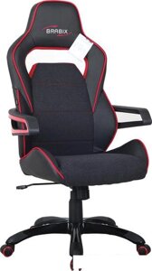 Кресло Brabix Nitro GM-001 (черный/красный)