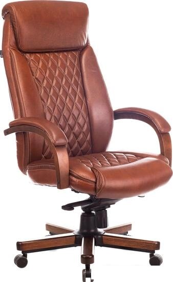 Кресло Бюрократ T-9924WALNUT (светло-коричневый) от компании Интернет-магазин marchenko - фото 1
