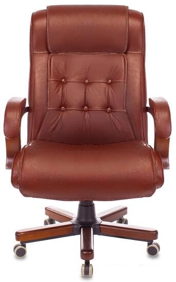 Кресло Бюрократ T-9926WALNUT светло-коричневый от компании Интернет-магазин marchenko - фото 1