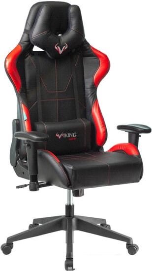 Кресло Бюрократ Viking 5 Aero (черный/красный) от компании Интернет-магазин marchenko - фото 1