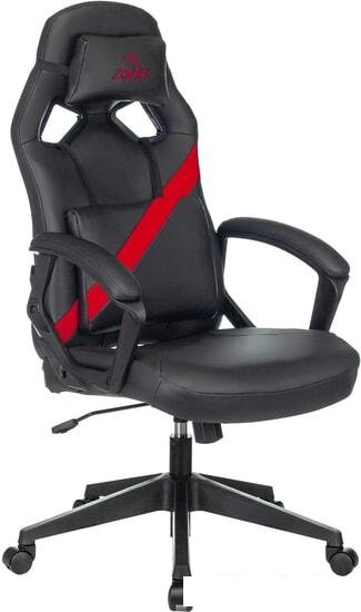 Кресло Бюрократ Zombie Driver (черный/красный) от компании Интернет-магазин marchenko - фото 1