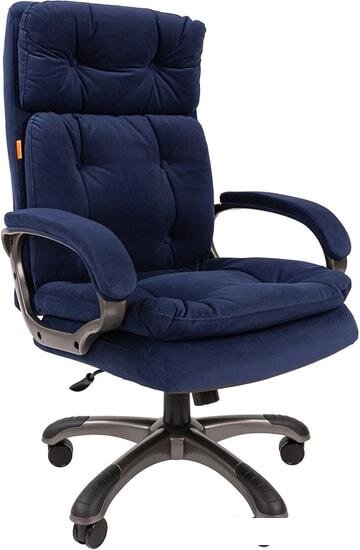 Кресло CHAIRMAN 442 (ткань, синий) от компании Интернет-магазин marchenko - фото 1