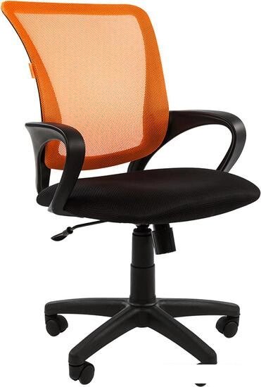 Кресло CHAIRMAN 969 (черный/оранжевый) от компании Интернет-магазин marchenko - фото 1