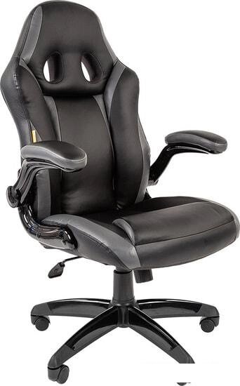 Кресло CHAIRMAN Game 15 (черный/серый) от компании Интернет-магазин marchenko - фото 1