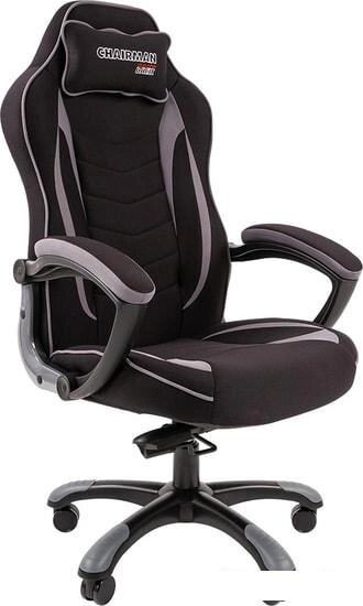 Кресло CHAIRMAN Game 28 (черный/серый) от компании Интернет-магазин marchenko - фото 1
