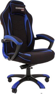 Кресло CHAIRMAN Game 28 (черный/синий)