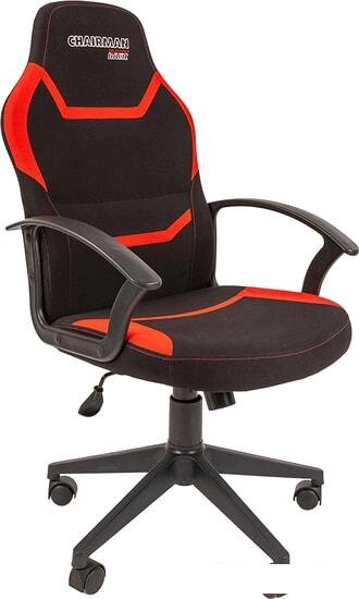 Кресло CHAIRMAN Game 9 (черный/красный) от компании Интернет-магазин marchenko - фото 1