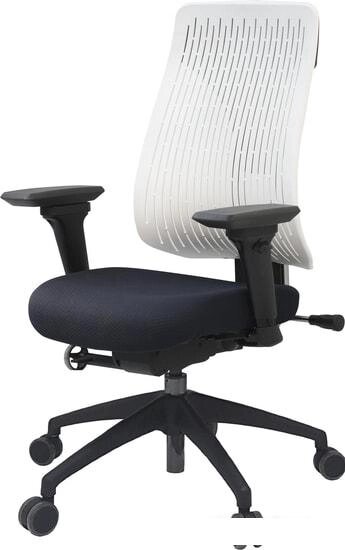 Кресло Comf-Pro Truly (черная крестовина, черный/белый) от компании Интернет-магазин marchenko - фото 1