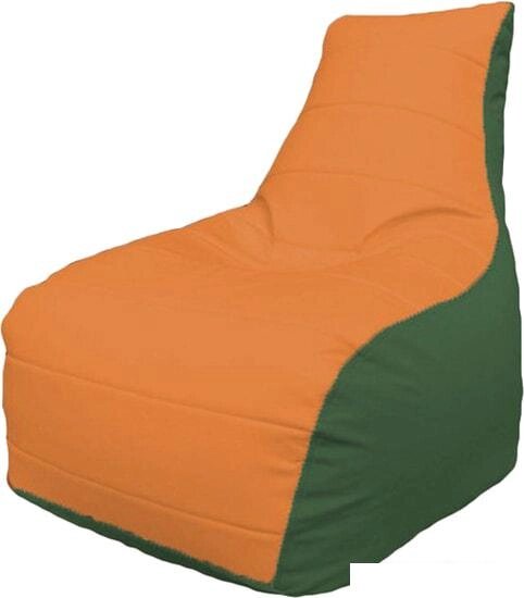 Кресло-мешок Flagman Бумеранг Б1.3-01 (оранжевый/зеленый) от компании Интернет-магазин marchenko - фото 1