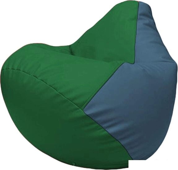 Кресло-мешок Flagman Груша Макси Г2.3-0103 (зелёный/синий) от компании Интернет-магазин marchenko - фото 1