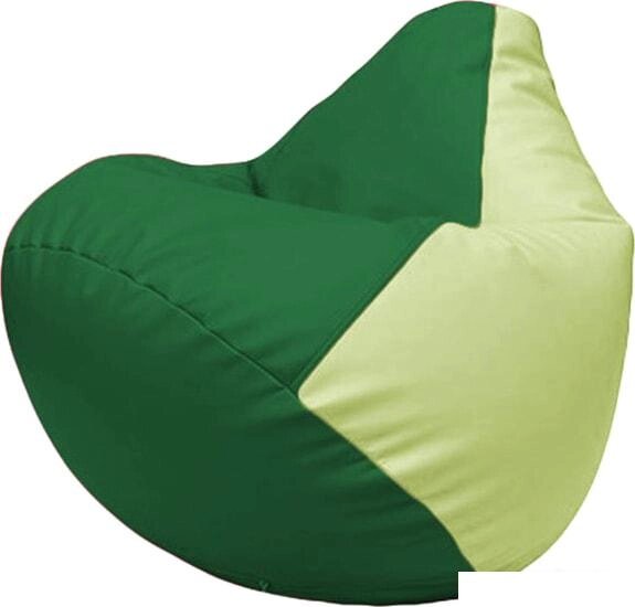 Кресло-мешок Flagman Груша Макси Г2.3-0104 (зелёный/светло-салатовый) от компании Интернет-магазин marchenko - фото 1