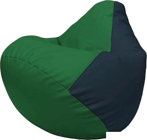 Кресло-мешок Flagman Груша Макси Г2.3-0115 (зелёный/синий) от компании Интернет-магазин marchenko - фото 1
