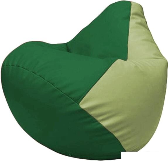 Кресло-мешок Flagman Груша Макси Г2.3-0119 (зелёный/оливковый) от компании Интернет-магазин marchenko - фото 1