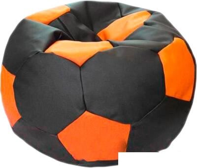 Кресло-мешок Flagman Мяч Стандарт М1.3-1620 (оранжевый/черный) от компании Интернет-магазин marchenko - фото 1
