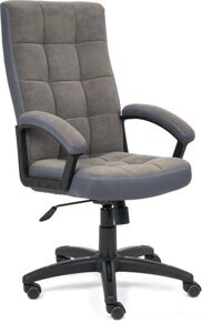 Кресло TetChair Trendy (флок/ткань, серый)