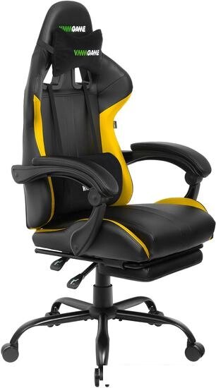 Кресло VMM Game Throne RGB OT-B31Y (золотисто-желтый) от компании Интернет-магазин marchenko - фото 1
