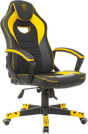 Кресло Zombie Game 16 (черный/желтый) от компании Интернет-магазин marchenko - фото 1