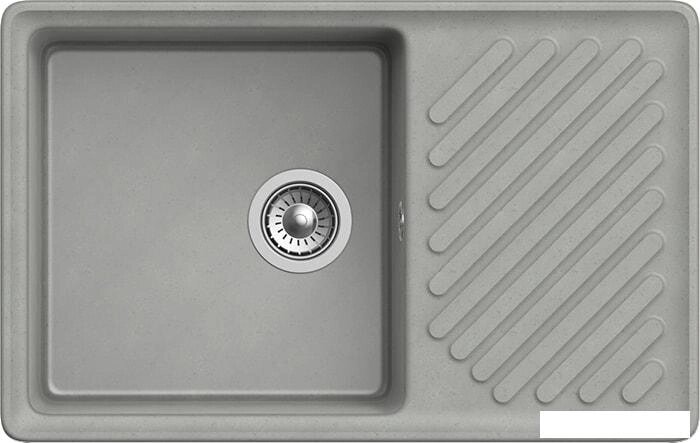 Кухонная мойка GranFest QUARZ GF-ZL52 (серый) от компании Интернет-магазин marchenko - фото 1
