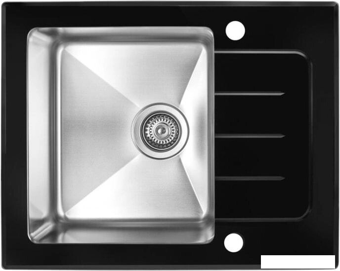 Кухонная мойка ZorG GS 6250 (черный) от компании Интернет-магазин marchenko - фото 1