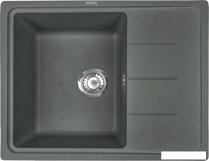 Кухонная мойка ZorG Torino 62 (черный опал) от компании Интернет-магазин marchenko - фото 1