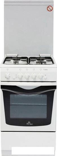 Кухонная плита De luxe 506040.04Г (КР) Ч/Р от компании Интернет-магазин marchenko - фото 1